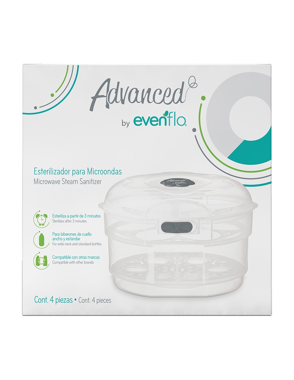 Esterilizador de microondas Evenflo