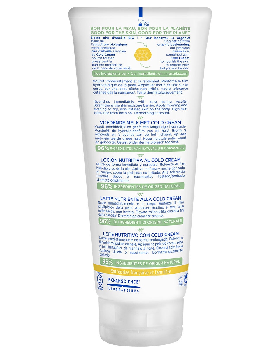 Loción Mustela unisex