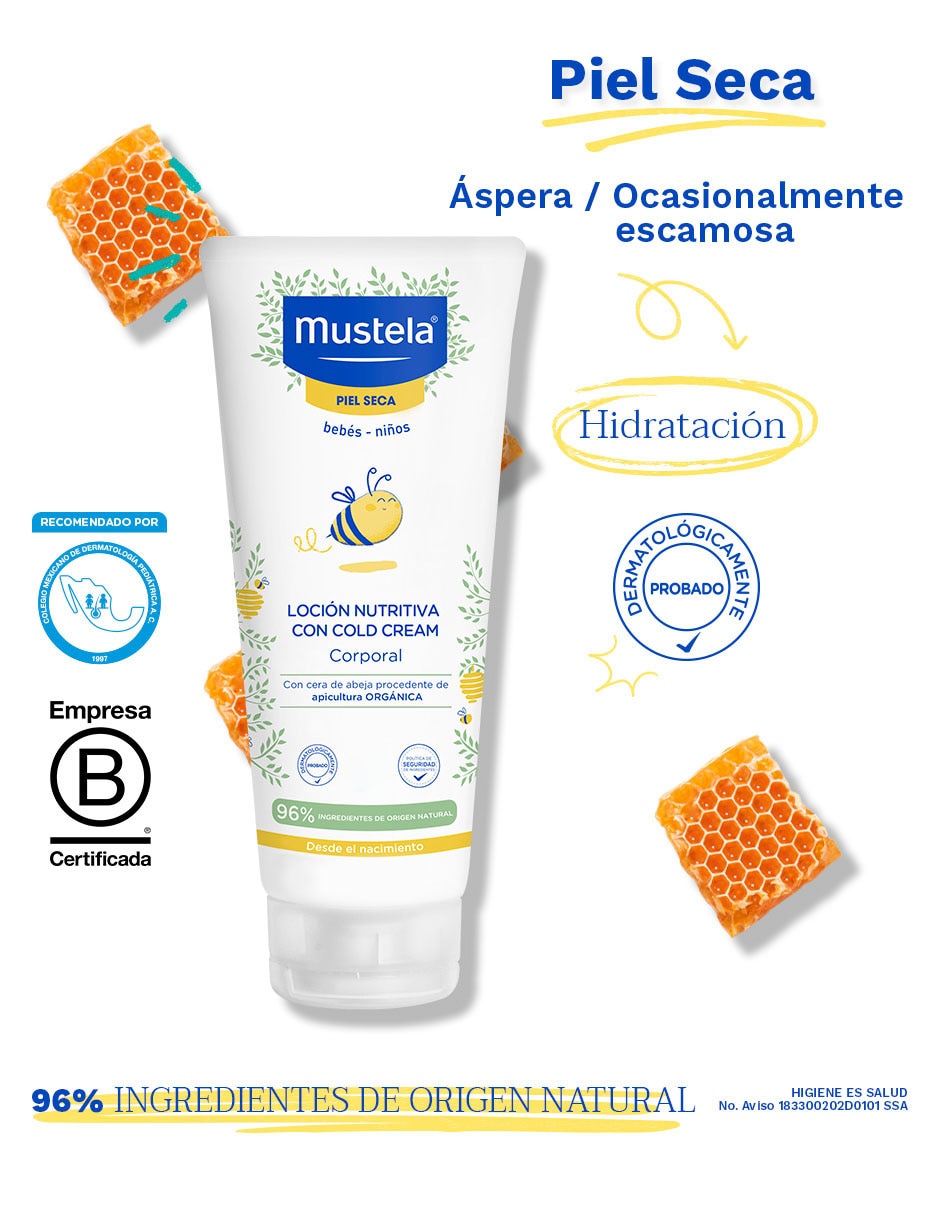 Loción Mustela unisex