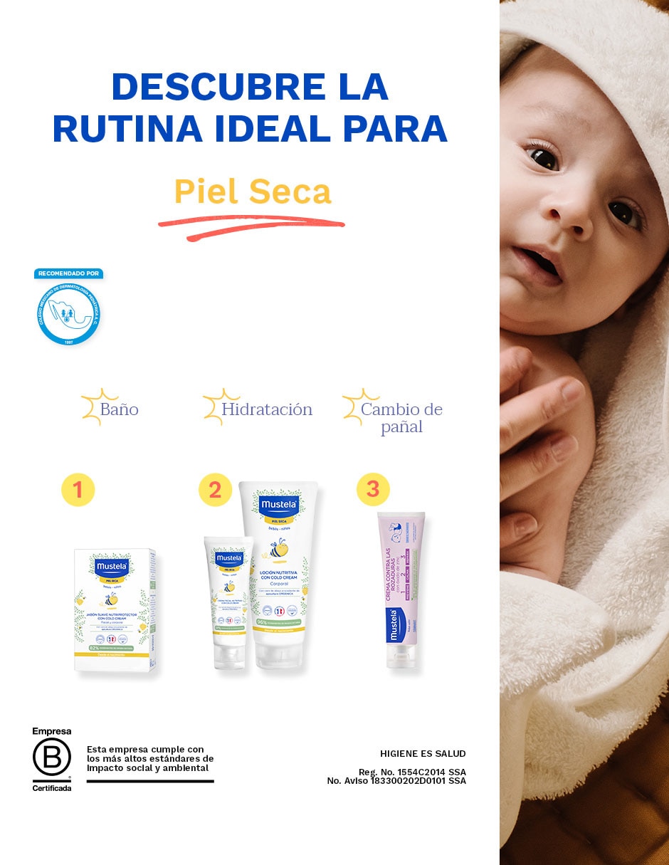 Loción Mustela unisex