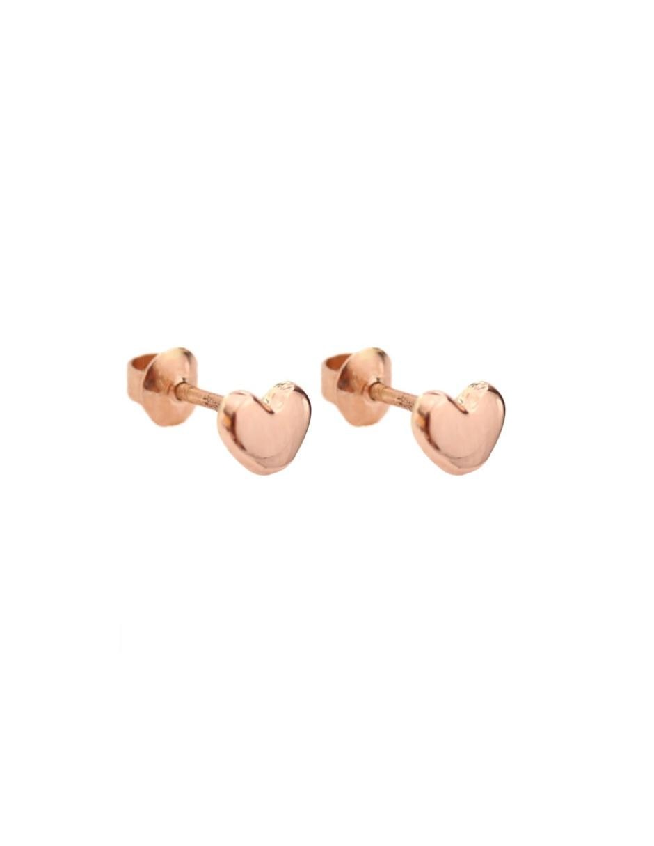 Broqueles 14 K con acabado brillante