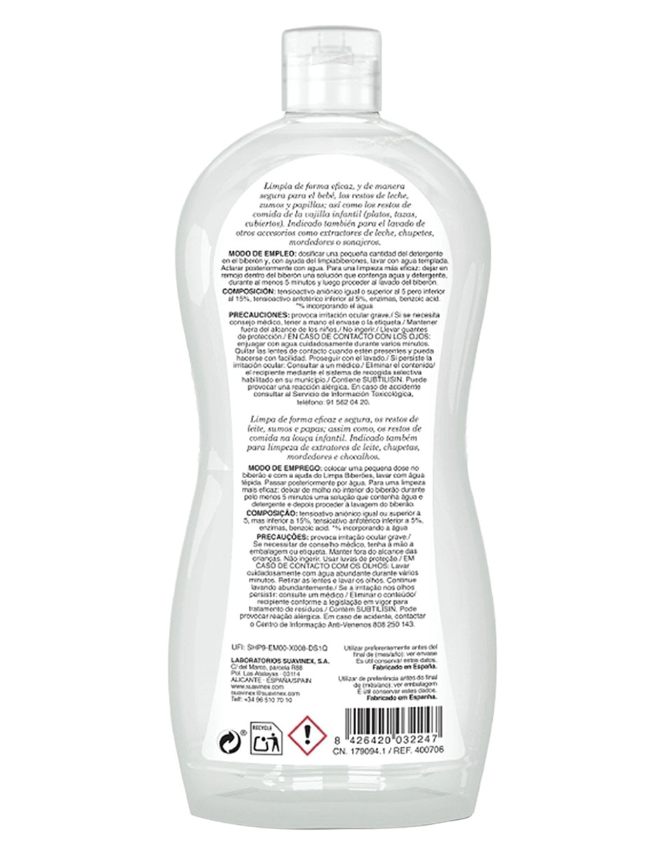 Detergente para biberones y tetinas 2