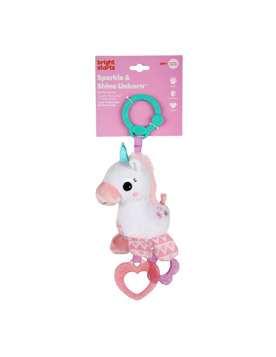 Juguete portátil sparkle & shine unicornio 2
