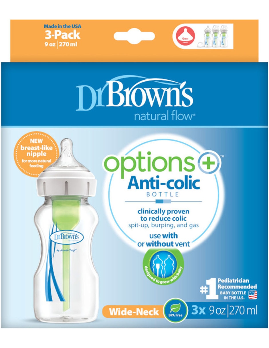 Set biberón Dr Brown's de 9 oz