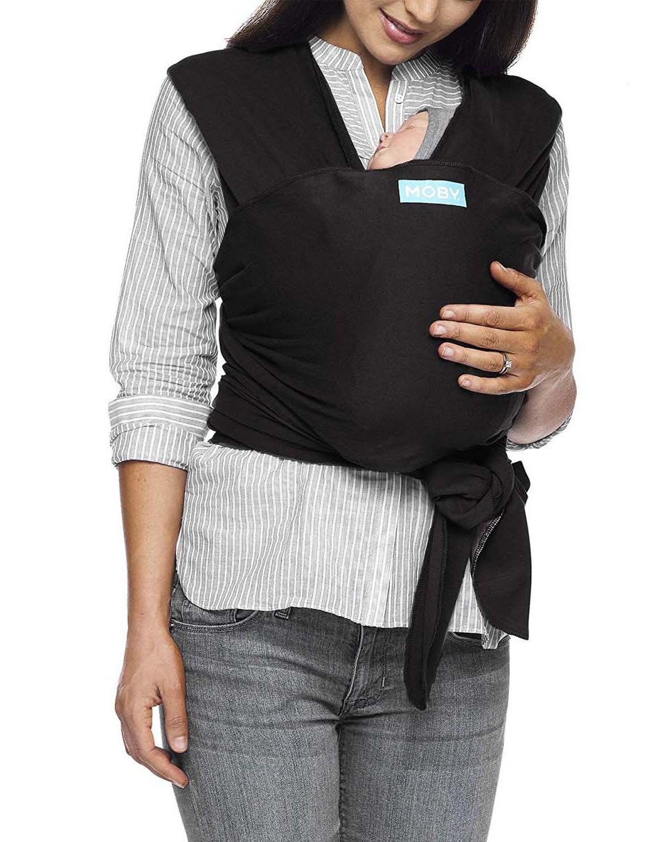 Fular Moby para bebé de hasta 15 kg