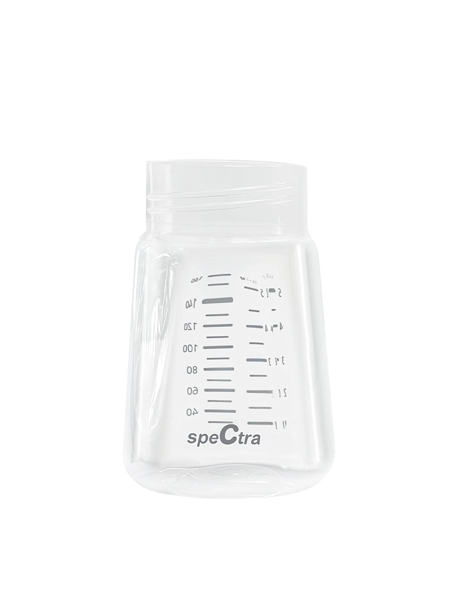Botella Almacenamiento de Leche Materna Cuello Ancho Spectra 2 pzas