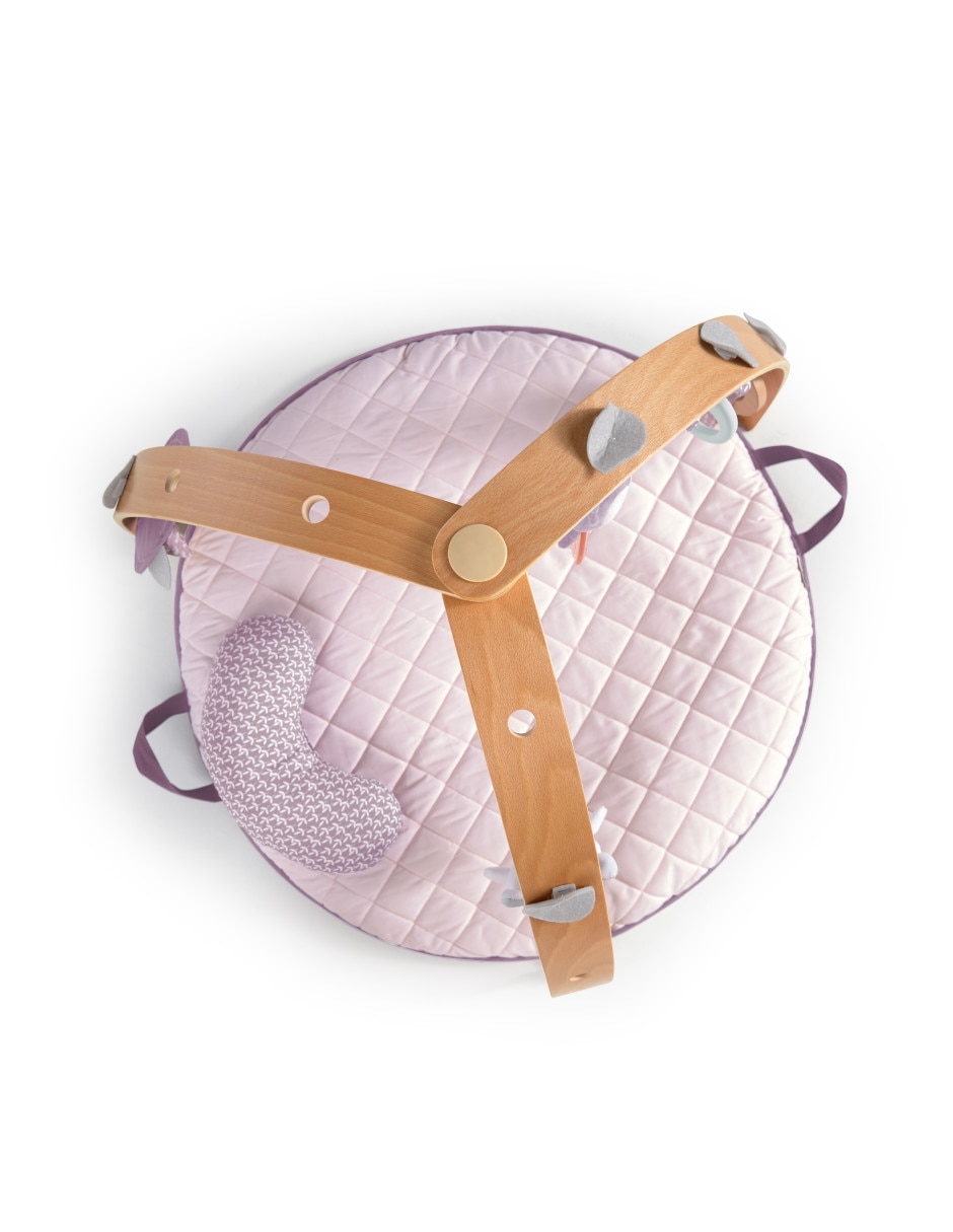 Gimnasio Ingenuity Cozy Spot de poliéster rosa
