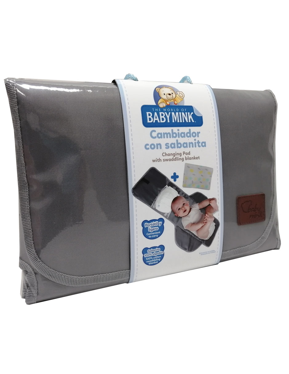 Funda para cambiador de pañales Baby Mink