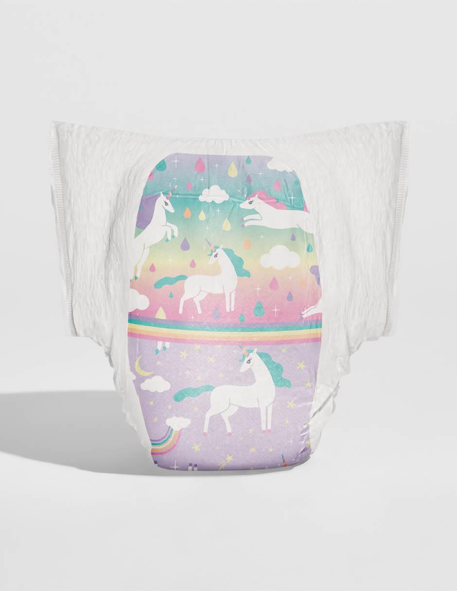 Pañales entrenadores Honest Unicorns 3T/4T unisex 23 piezas