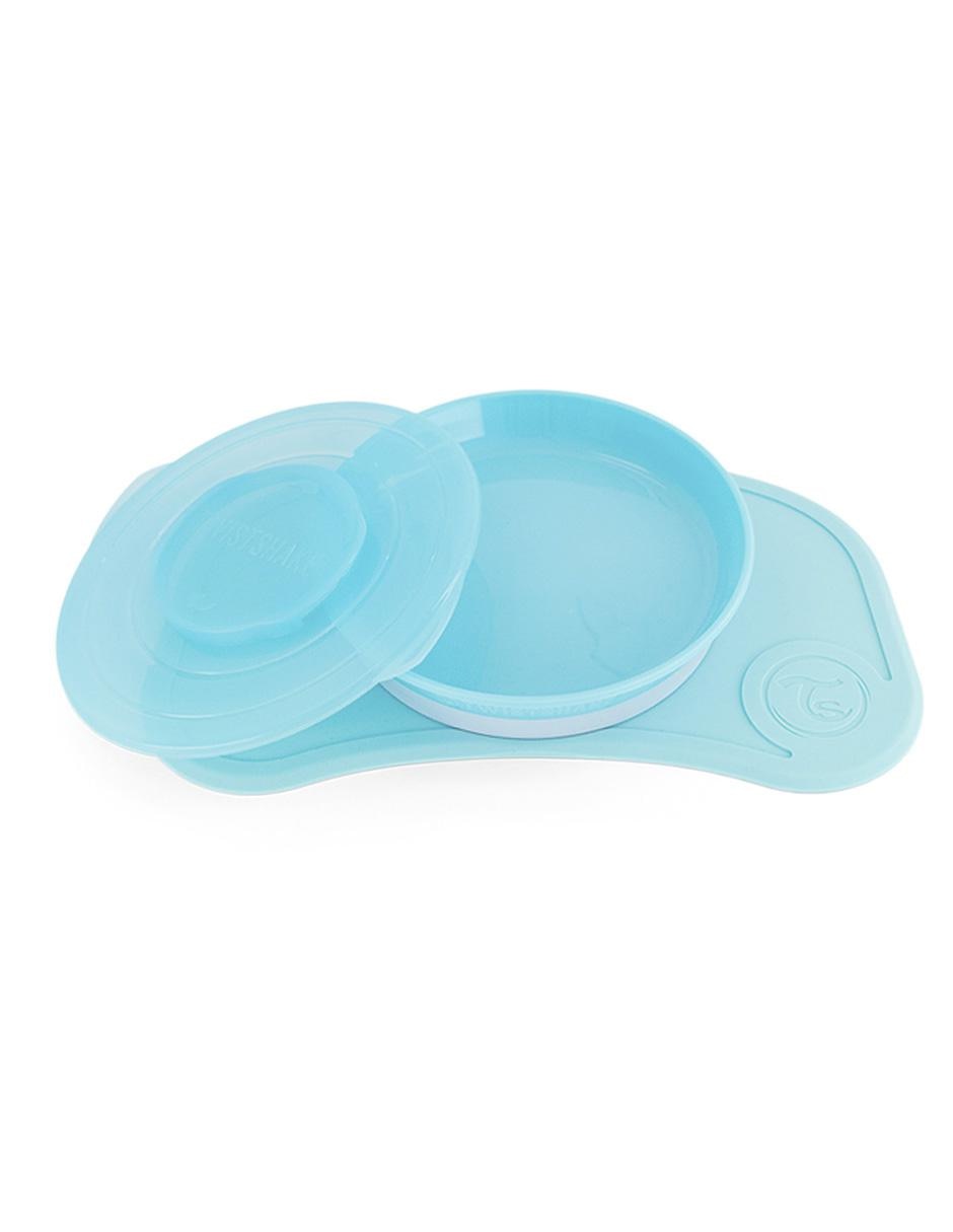 Plato Twistshake silicón infantil