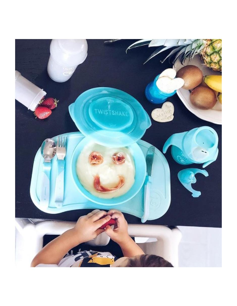 Plato Twistshake silicón infantil