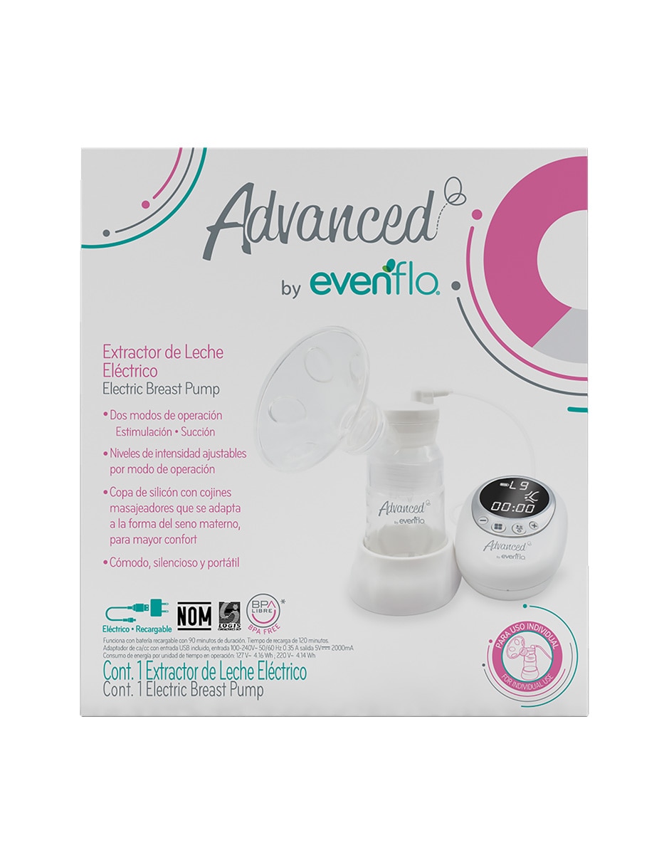 Extractor de leche eléctrico Evenflo