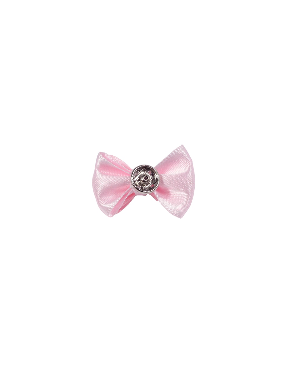 Set de 4 moños para cabello con aplicación broche Set de 4 moños para cabello con aplicación broche