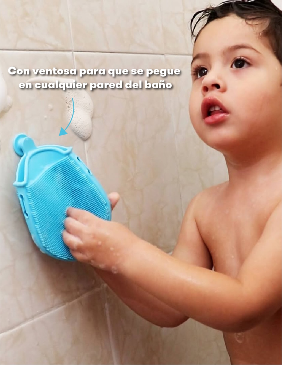 Esponja de baño unisex 4