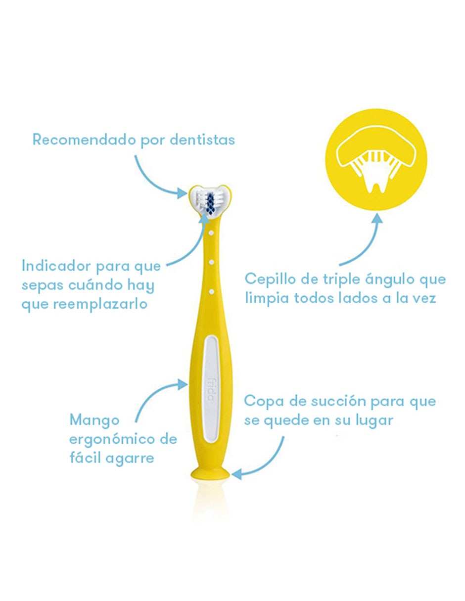 Cepillo dientes Frida Baby para bebé