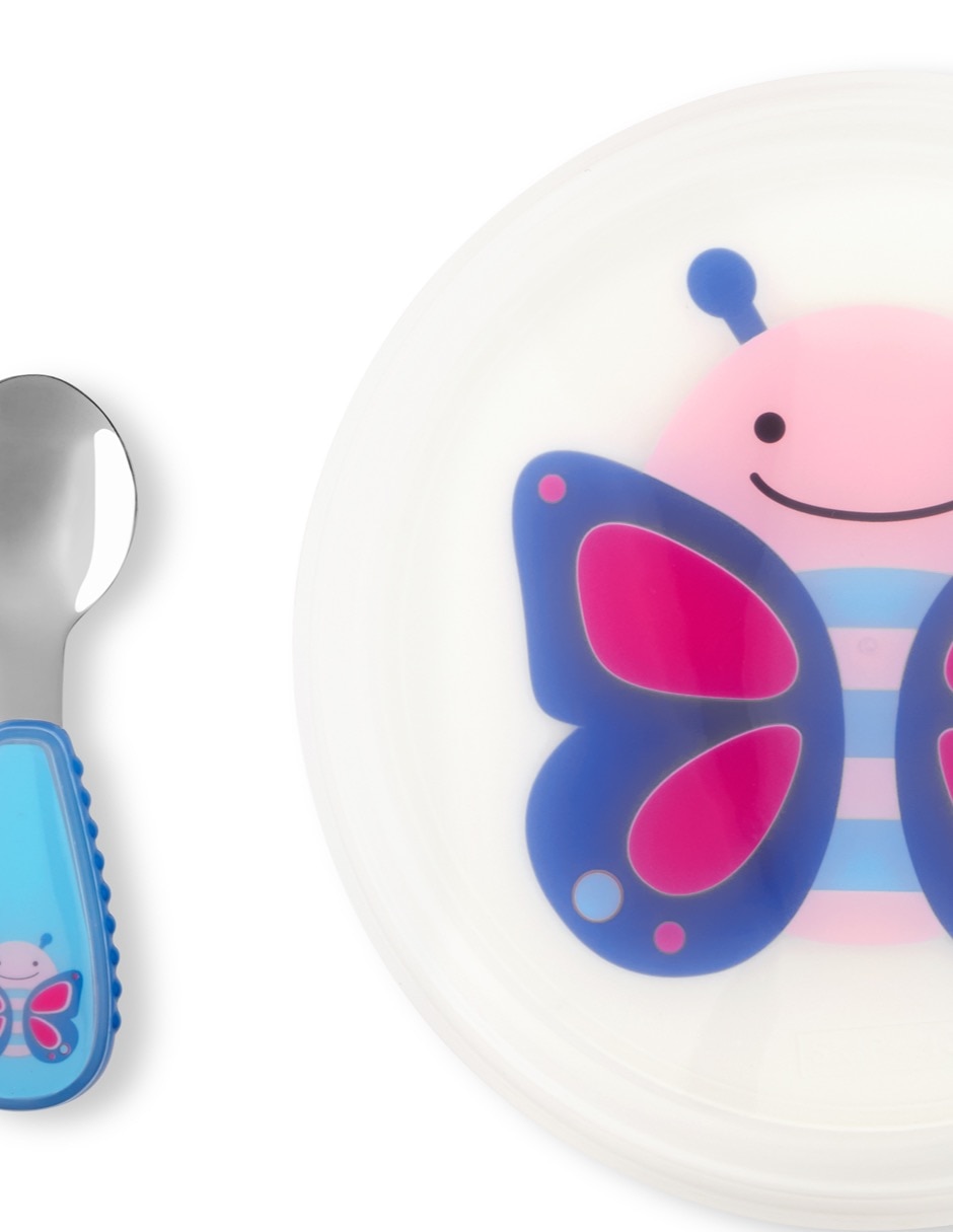 Set alimentación Skip Hop Zoo de plástico 5 piezas
