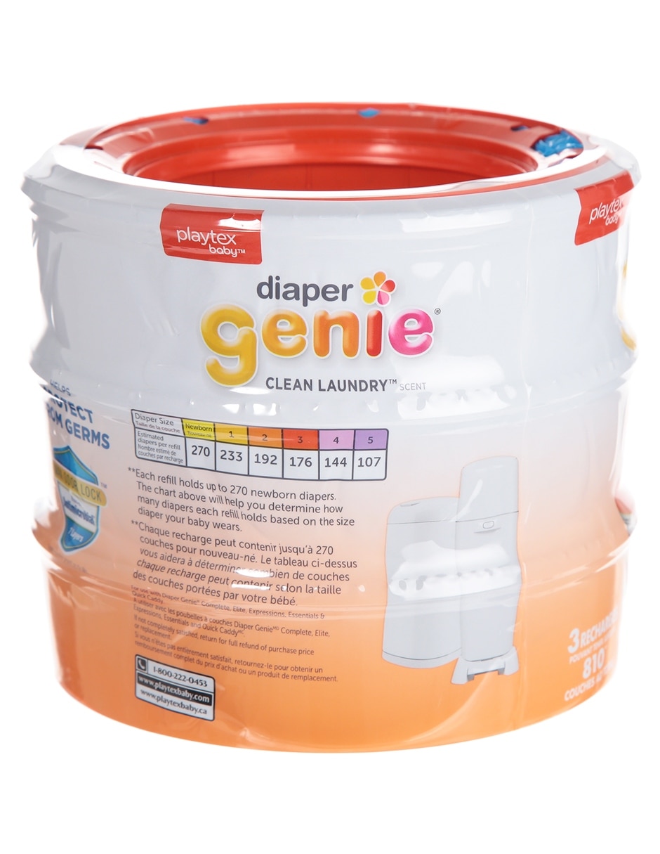 Bolsa De Repuestos Diaper Genie Con 3 Piezas 4