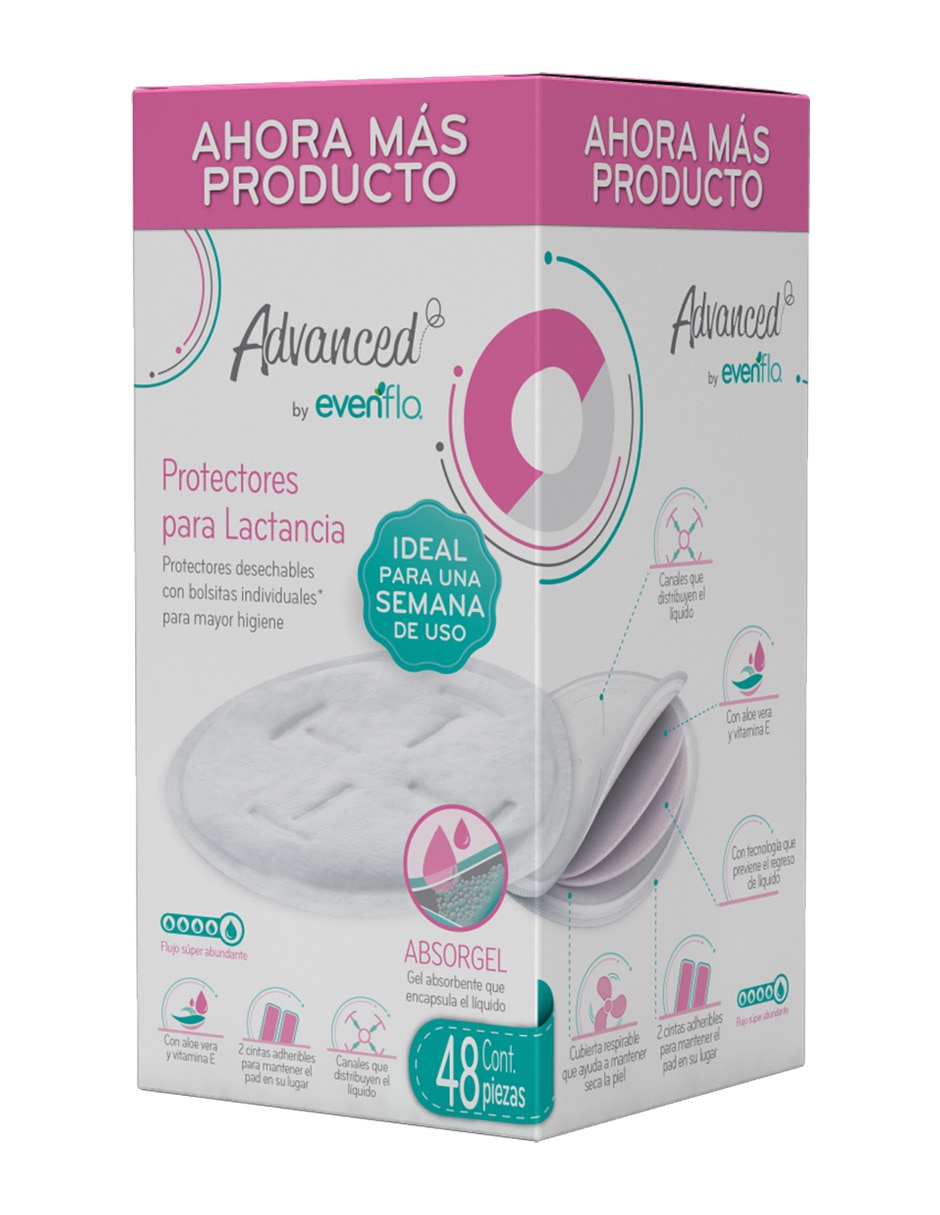 Protector desechable Evenflo 48 piezas