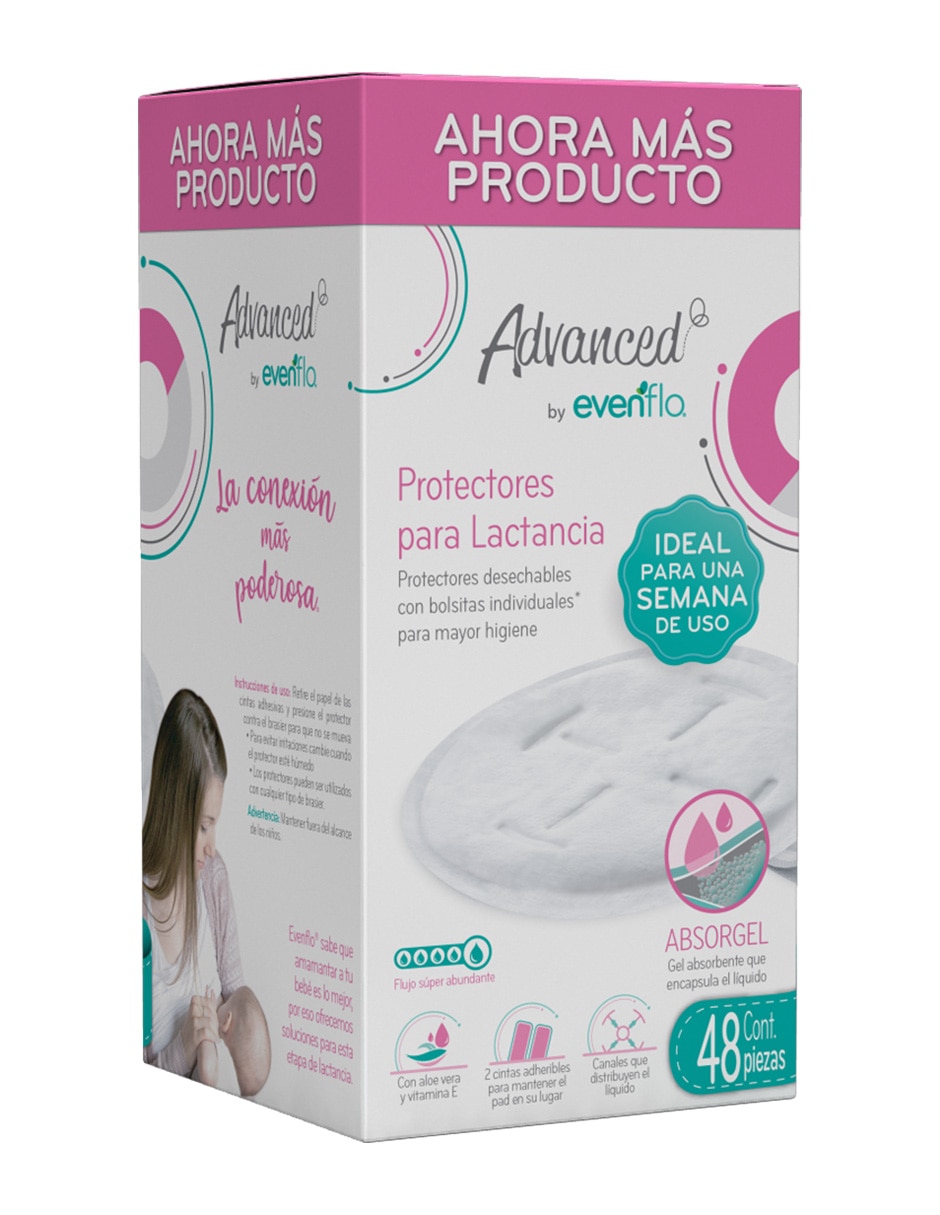 Protector desechable Evenflo 48 piezas