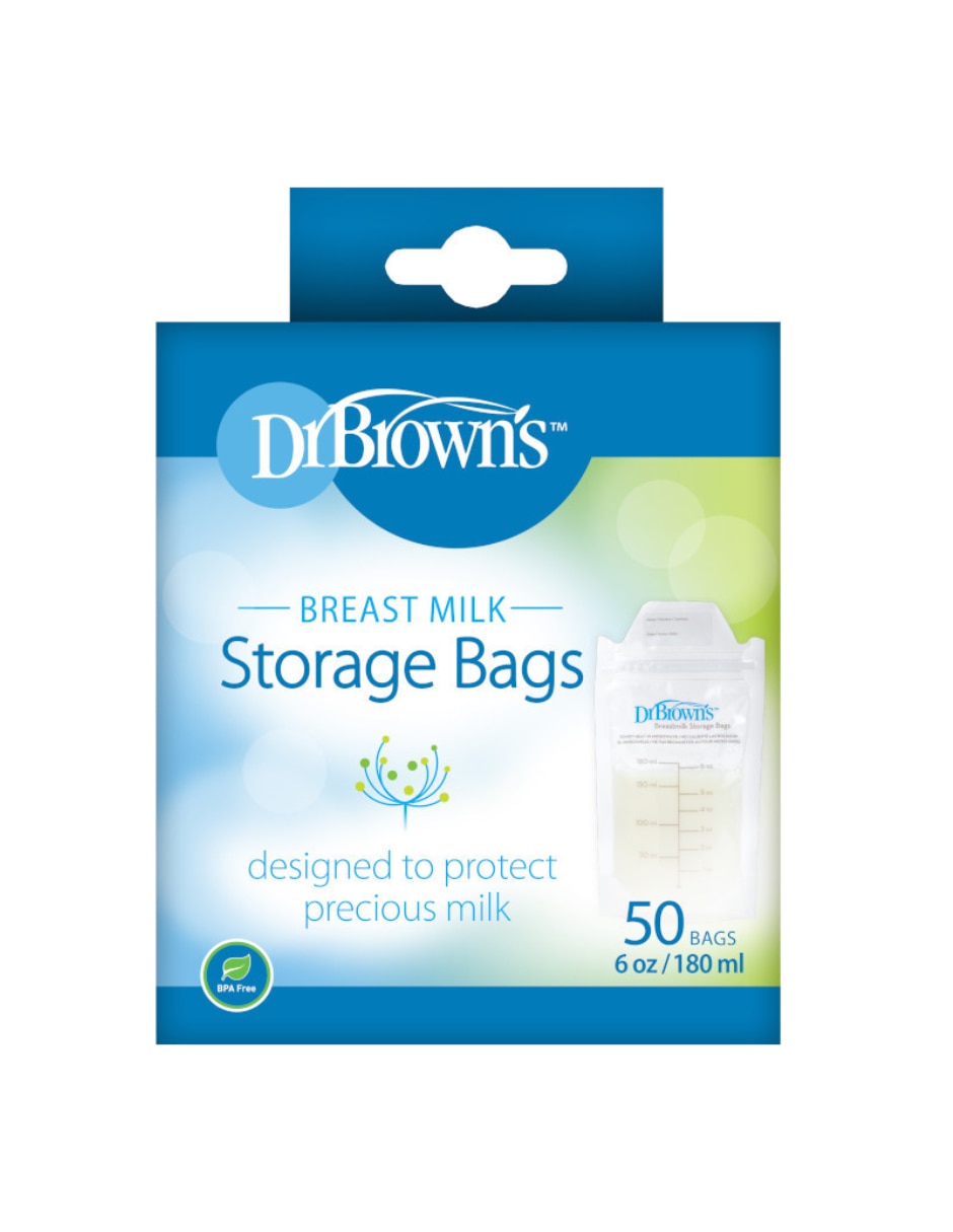 Bolsa almacenadora para alimento Dr Brown'S Lactancia 50 piezas