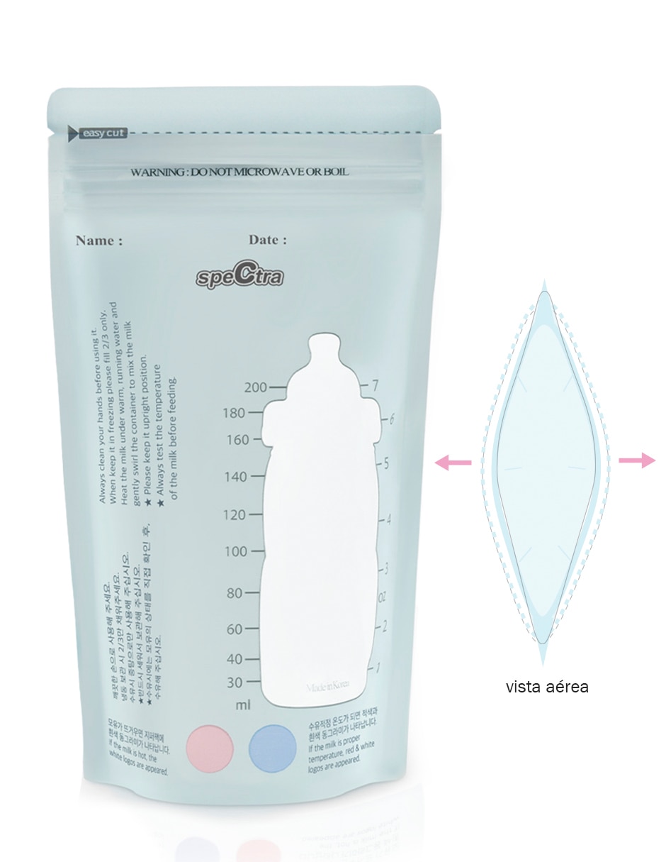 Bolsas de Almacenamiento de Leche Materna Desechables 30 pzas 7