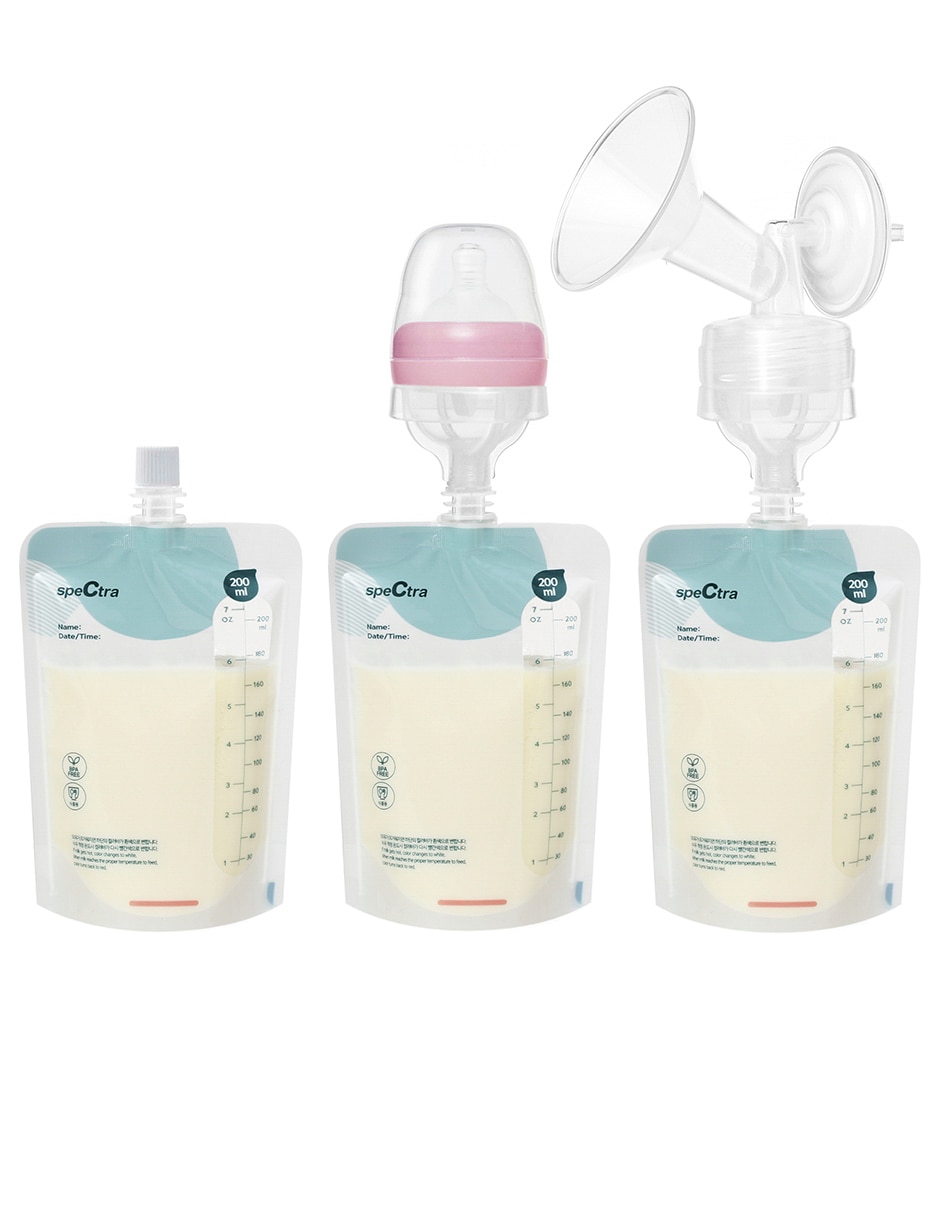 Bolsas de Almacenamiento para Leche Materna con Conector Spectra 10 piezas