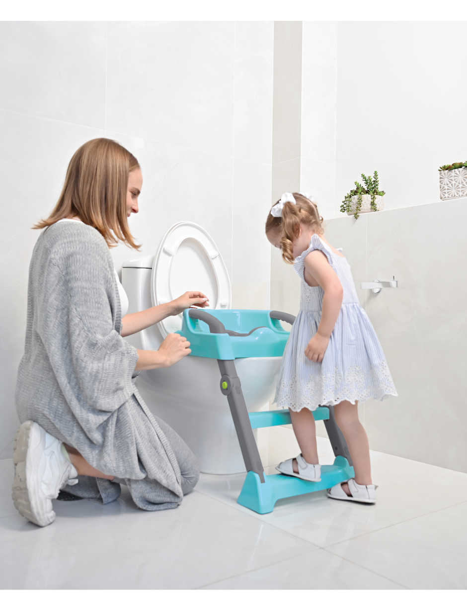 Entrenador de baño con escalón Prinsel Potty