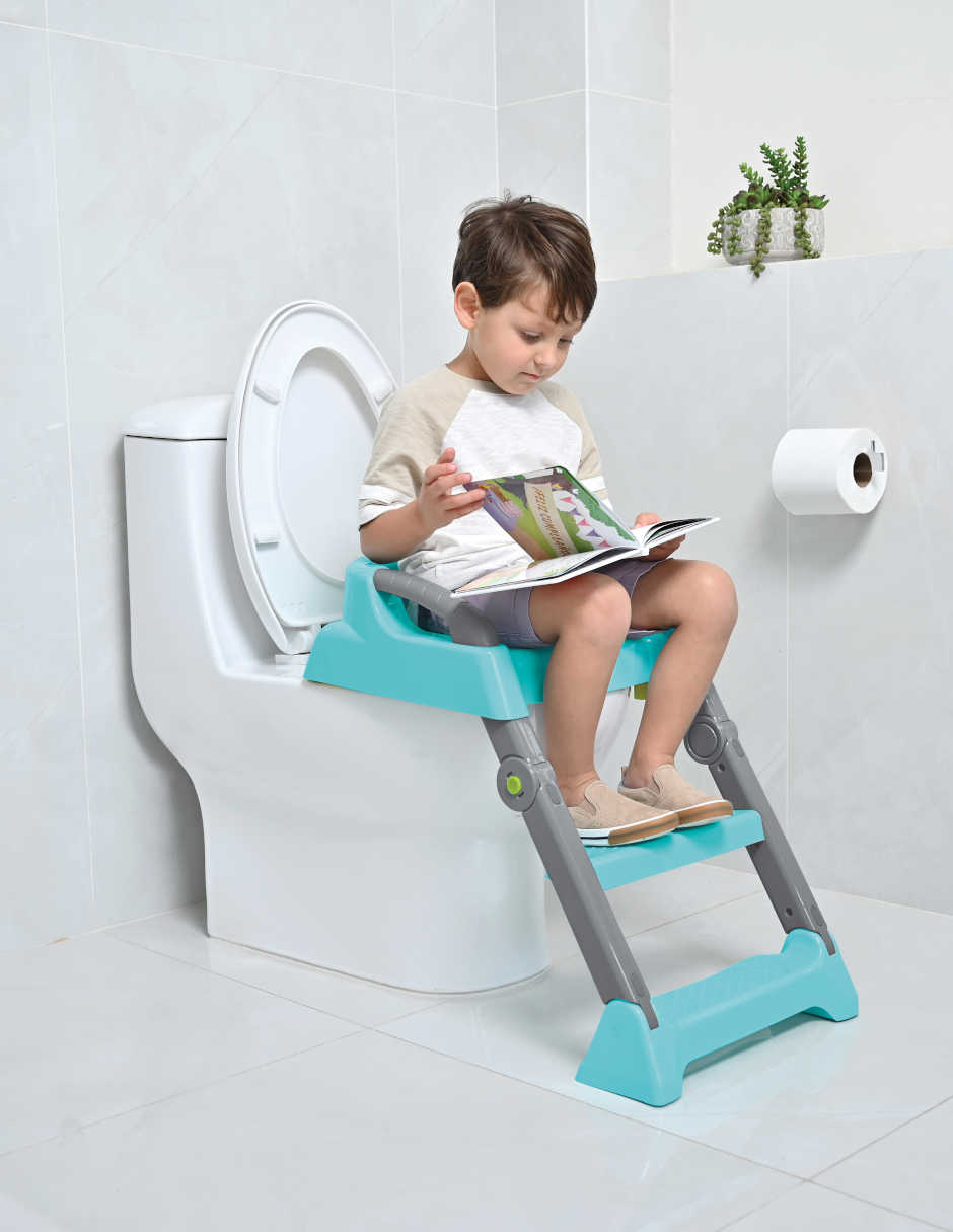 Entrenador de baño con escalón Prinsel Potty