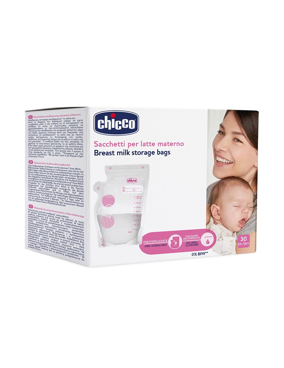 Bolsa almacenadora para alimento Chicco 1 pieza