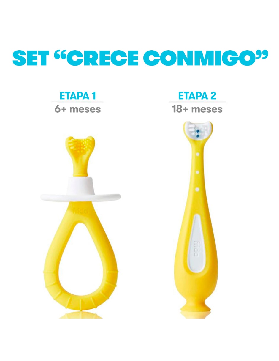Set cepillo de dientes para bebé 3