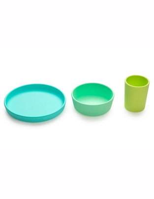Set alimentación Melii de silicona 3 piezas
