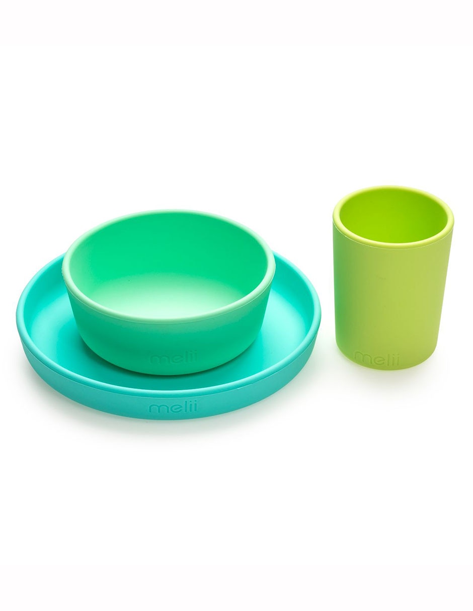 Set alimentación de silicona 3 piezas