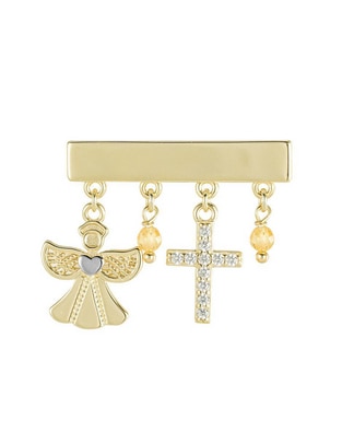 Pin Carmela Mía de plata ángel
