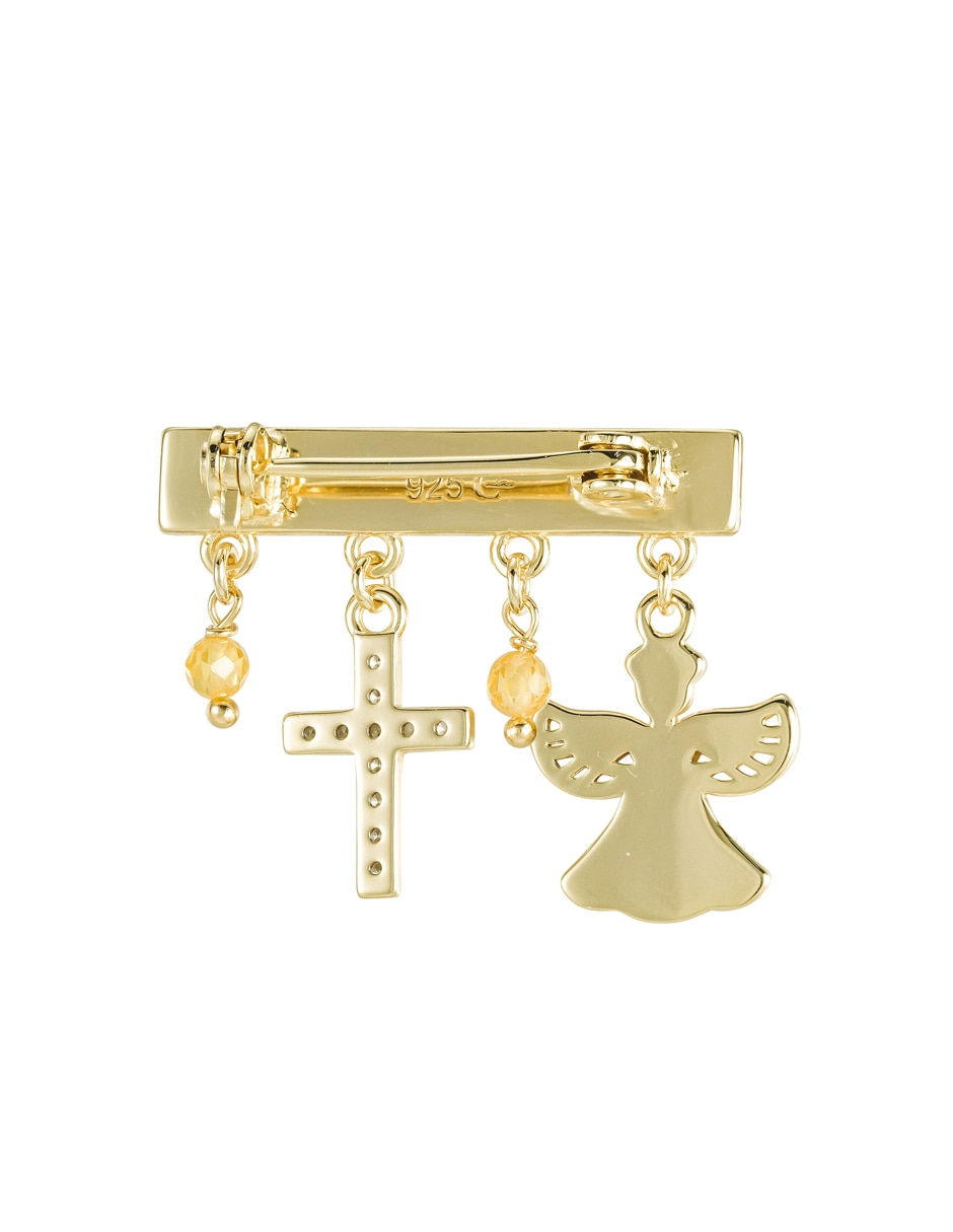 Pin Carmela Mía de plata ángel