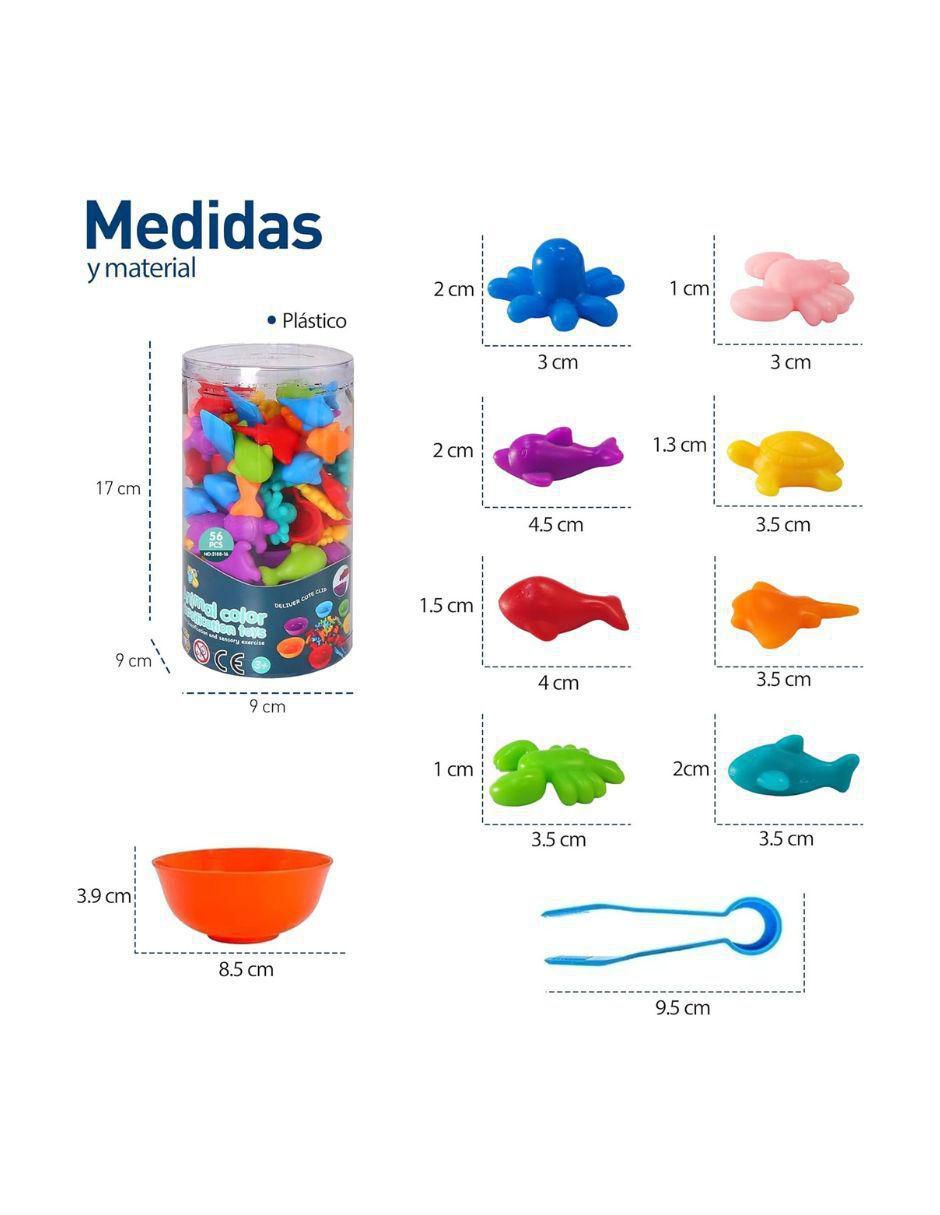 Juguete De Clasificación De Colores juego didáctico infantil unisex 8