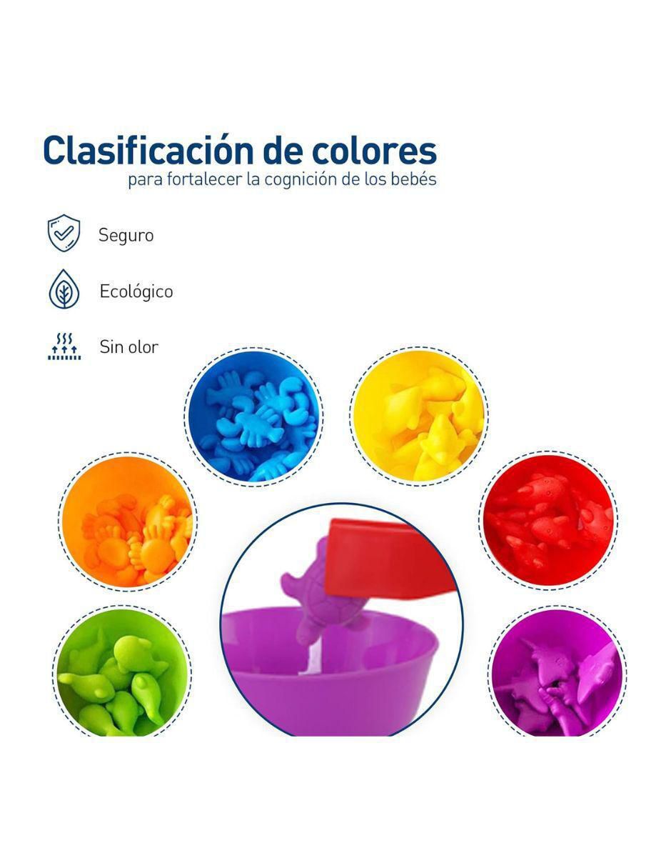 Juguete De Clasificación De Colores juego didáctico infantil unisex