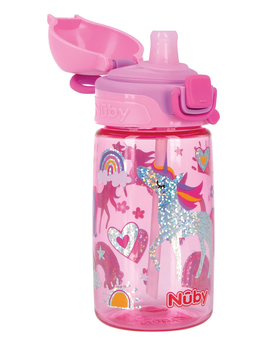 Botella de agua Nuby infantil unisex