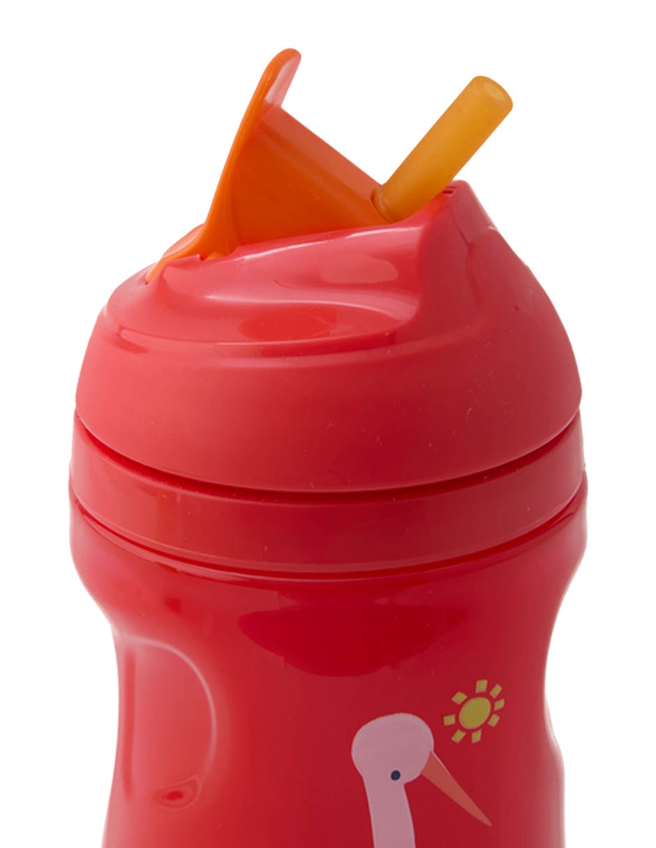 Set De Vasos Con Tapa Y Popote Tommee Tippee De Plástico Con 2 Piezas