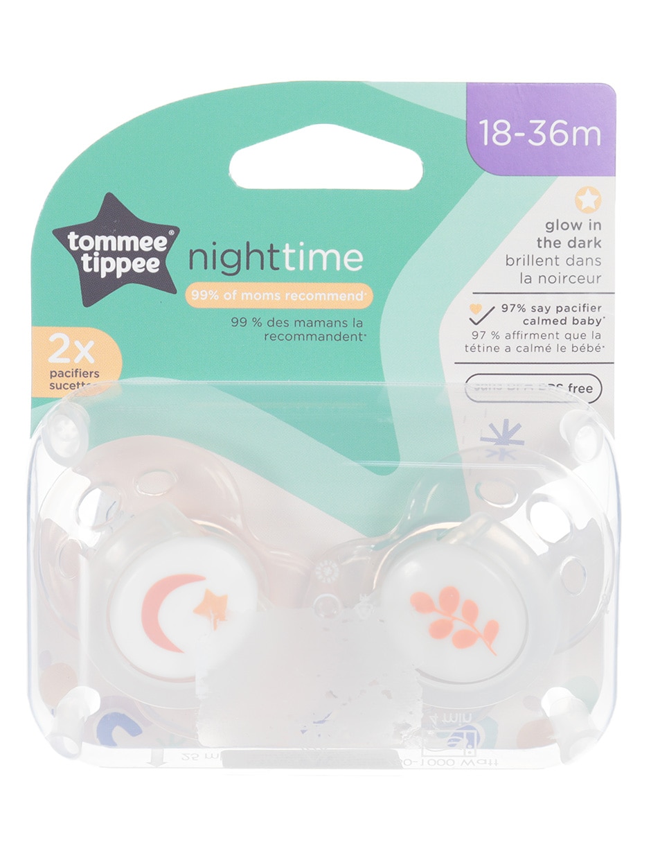 Juego de chupones Night Time Juego de chupones Night Time