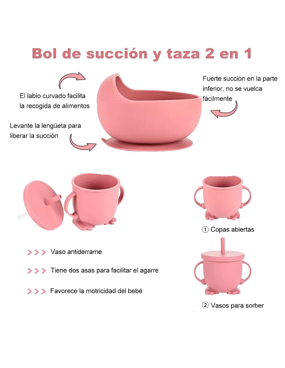 Set alimentación Genérica de silicona 7 piezas