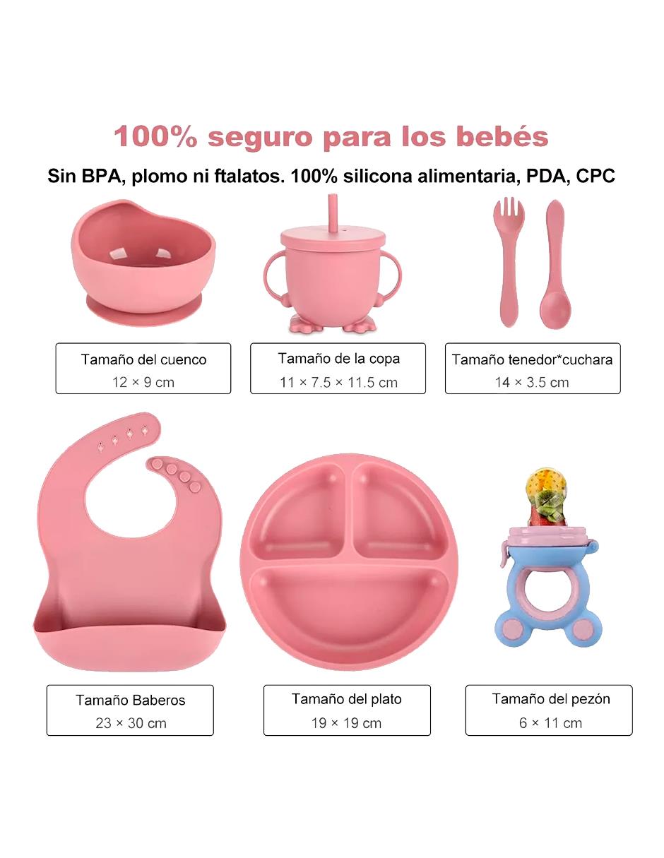Set alimentación de silicona 7 piezas 4