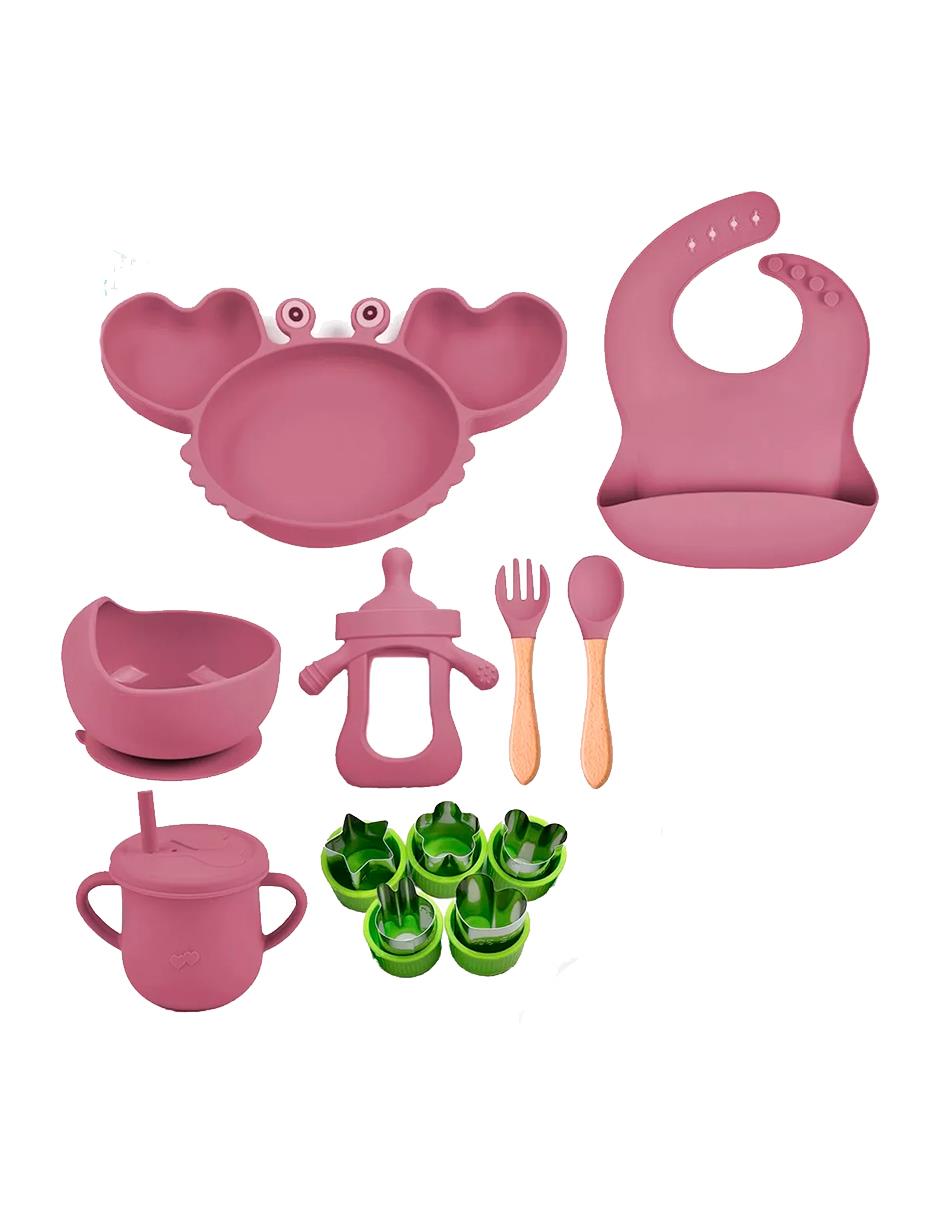 Set alimentación de silicona 12 piezas Set alimentación de silicona 12 piezas
