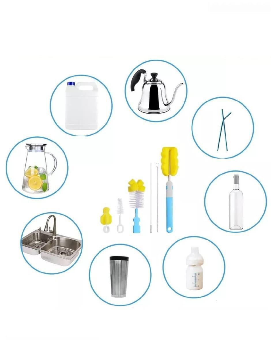 Set cepillo limpieza con cerdas rígidas