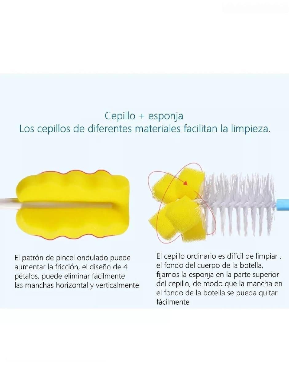 Set cepillo limpieza con cerdas rígidas Set cepillo limpieza con cerdas rígidas