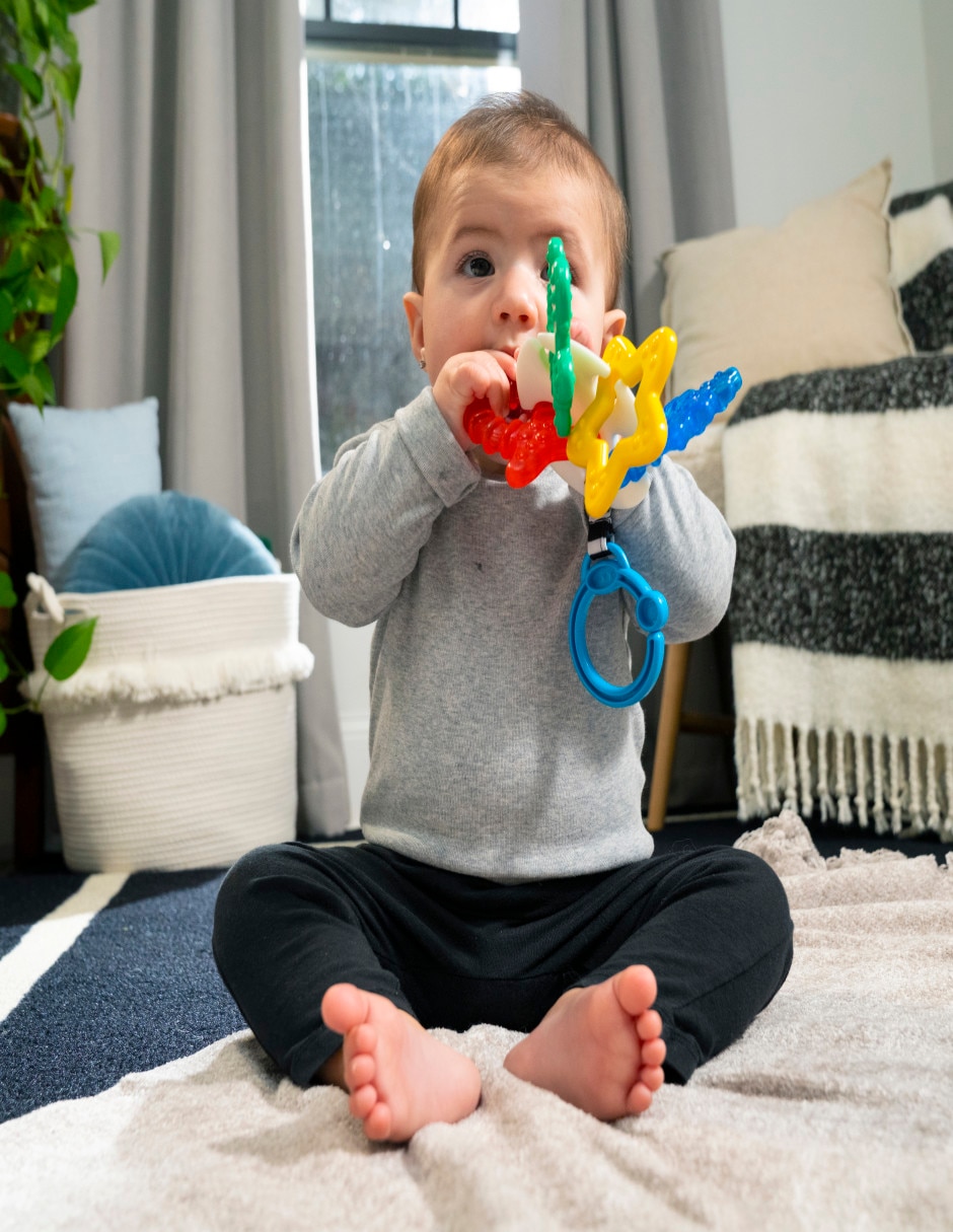 Juguete mordedera Baby Einstein 4 piezas