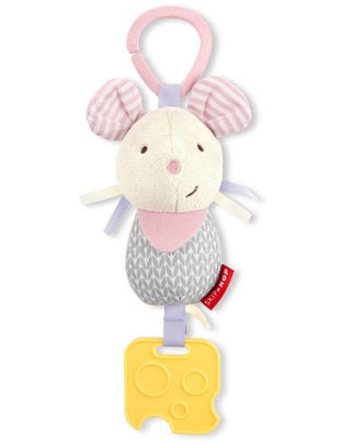 Bb Chime & Teethe Toy - Mouse Skip Hop juego didáctico infantil unisex 1
