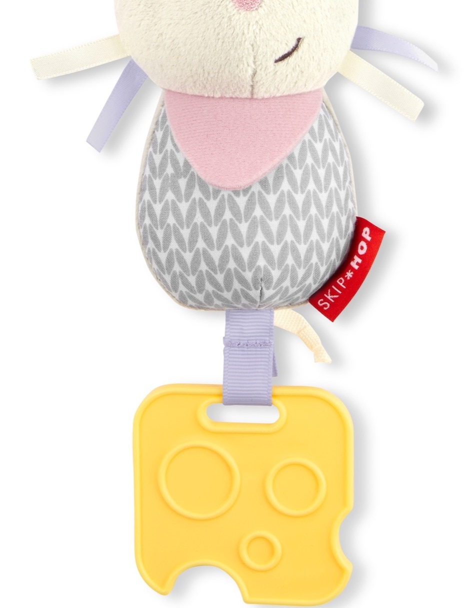 Bb Chime & Teethe Toy - Mouse Skip Hop juego didáctico infantil unisex 2