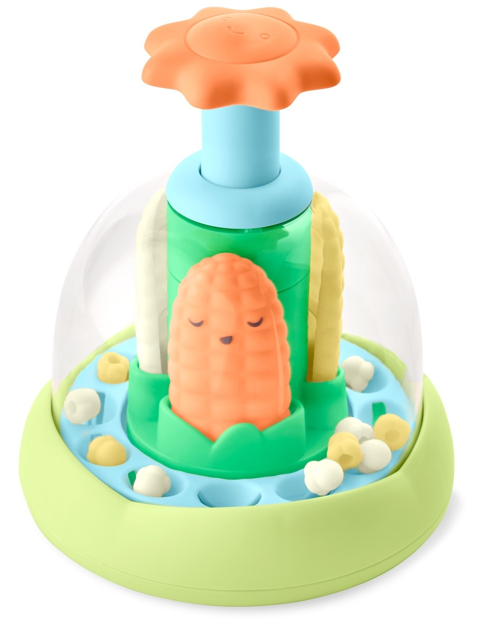 Farmstand Push & Spin Baby Toy Skip Hop juego didáctico infantil unisex
