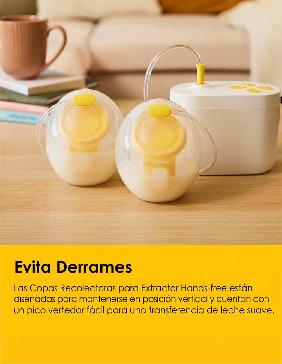 Extractor eléctrico de leche doble 8