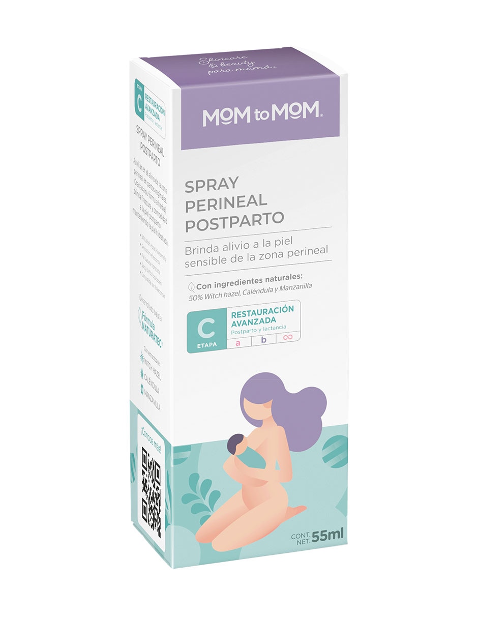 Crema para zona íntima recomendada para calmar y aliviar la piel día y noche Spray Perineal Postparto todo tipo piel 3